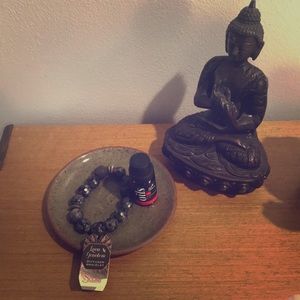 Diffuser bracelets with cute imitation  stones